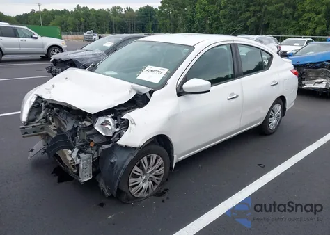 2017 Nissan Versa 1.6 S/1.6 S+/1.6 Sl/1.6 Sv z USA, uszkodzony, nr VIN 3N1CN7APXHL812684